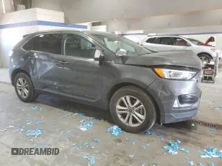 2019 Ford Edge SEL with VIN 2FMPK3J94KBB95072, listed as a Copart auction lot 56213785 with 81,410 mi miles and Salvage title. Bid and sale history available at DreamBid. Image 4.
