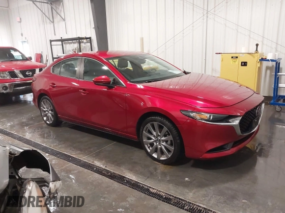 2019 Mazda 3 w/Select with VIN 3MZBPAAL6KM109157, listed as a IAAI auction lot 41396325 with 74,393 mi miles. Bid and sale history available at carsss.com. Image 1.