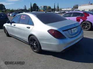 2014 Mercedes-Benz S-Class S 550 with VIN WDDUG8CB2EA057350, listed as a IAAI auction lot 41718815 with 67,137 mi miles. Bid and sale history available at carsss.com. Image 3.