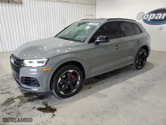 2019 Audi SQ5 Prestige with VIN WA1C4AFY0K2069437, listed as a Copart auction lot 50555525 with 80,485 mi miles and Clean Title. Bid and sale history available at carsss.com. Image 1.