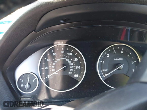 2016 BMW 3 Series 320i with VIN WBA8A9C58GK618335, listed as a IAAI auction lot 41241920 with 1 mi miles. Bid and sale history available at carsss.com. Image 7.
