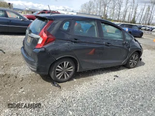 2018 Honda Fit EX-L with VIN 3HGGK5H99JM700706, listed as a Copart auction lot 50999845 with 74,985 mi miles and Salvage title. Bid and sale history available at DreamBid. Image 3.