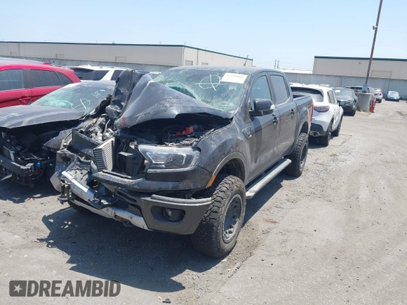2019 Ford Ranger XL with VIN 1FTER4FH2KLA18095, listed as a IAAI auction lot 42416866 with 85,378 mi miles and . Bid and sale history available at DreamBid. Image 2.