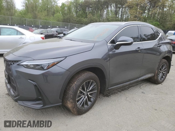 2022 Lexus NX with VIN 2T2AKCEZ2NC008259, listed as a Copart auction lot 51736654 with 30,769 mi miles. Bid and sale history available at carsss.com. Image 1.