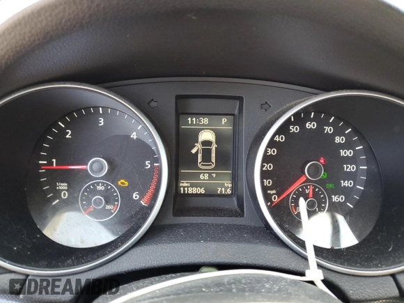 2012 Volkswagen Jetta TDI w/Sunroof with VIN 3VWPL7AJ9CM698922, listed as a Copart auction lot 60652635 with 118,806 mi miles and Salvage title. Bid and sale history available at DreamBid. Image 9.