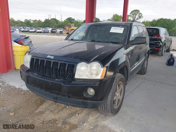 2005 Jeep Grand Cherokee Laredo with VIN 1J4HR48N75C647740, listed as a IAAI auction lot 41803160 with 145,147 mi miles. Bid and sale history available at carsss.com. Image 17.