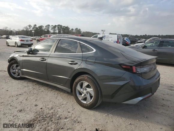 2025 Hyundai Sonata SE with VIN KMHL24JA2SA459786, listed as a Copart auction lot 48372025 with 2,656 mi miles and Salvage Title. Bid and sale history available at carsss.com. Image 2.