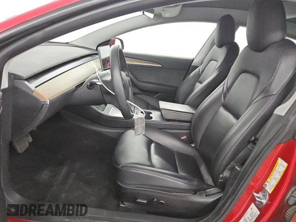 2022 Tesla Model 3 Long Range z VIN 5YJ3E1EBXNF291047, wystawiony jako Copart lot #59389825 z przebiegiem 103 980 mil mil oraz Czysty tytuł • Clean title. Historia ofert i sprzedaży dostępna na DreamBid. Obrazek 7.