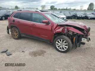 2017 Jeep Cherokee Limited z VIN 1C4PJMDS5HW515566, wystawiony jako Copart lot #56894535 z przebiegiem 179 776 mil mil oraz Szkoda całkowita • Salvage title. Historia ofert i sprzedaży dostępna na DreamBid. Obrazek 4.