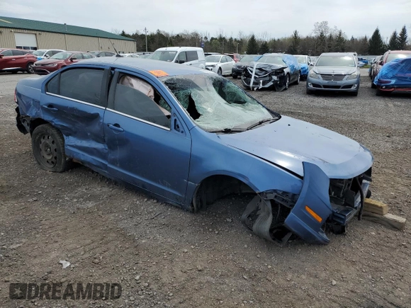 2010 Ford Fusion SE with VIN 3FAHP0HA7AR220836, listed as a Copart auction lot 55278215 with Not Provided miles and Salvage Title. Bid and sale history available at carsss.com. Image 4.