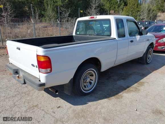 1999 Ford Ranger XL with VIN 1FTYR14V3XPB52957, listed as a IAAI auction lot 41850710 with 169,476 mi miles. Bid and sale history available at carsss.com. Image 4.