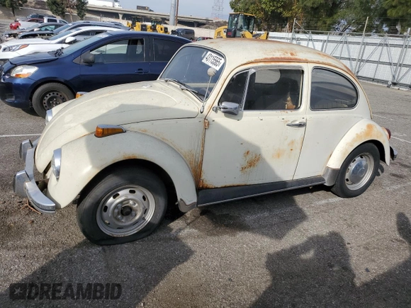 1970 Volkswagen Beetle with VIN 1102980616, listed as a Copart auction lot 43115565 with 49,206 mi miles and Clean Title. Bid and sale history available at DreamBid. Image 1.