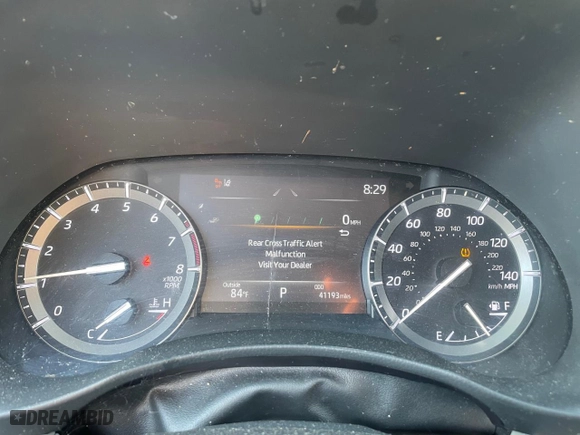 2021 Toyota Highlander XLE with VIN 5TDGZRBH1MS058326, listed as a Copart auction lot 49635535 with 41,193 mi miles and Salvage Title. Bid and sale history available at carsss.com. Image 9.