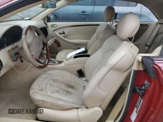 2008 Mercedes-Benz CLK 350 with VIN WDBTK56F58F236487, listed as a Copart auction lot 74986464 with Not Provided miles and Salvage Title. Bid and sale history available at DreamBid. Image 7.