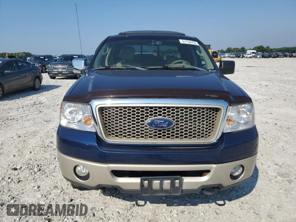 2008 Ford F-150 XLT with VIN 1FTPW14V28FA07243, listed as a Copart auction lot 61734755 with Not provided miles and Clean title. Bid and sale history available at DreamBid. Image 5.