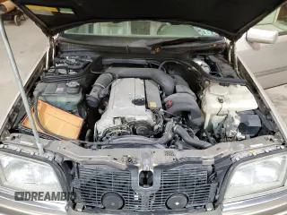 1995 Mercedes-Benz C with VIN WDBHA28E8SF115598, listed as a Copart auction lot 50145195 with 129,134 mi miles and Clean Title. Bid and sale history available at carsss.com. Image 11.