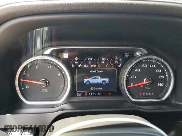 2022 Chevrolet Silverado 3500HD High Country with VIN 1GC4YVEY4NF305429, listed as a Copart auction lot 64597785 with 117,583 mi miles and Clean title. Bid and sale history available at DreamBid. Image 9.