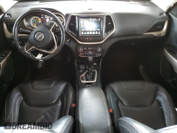 2018 Jeep Cherokee Limited with VIN 1C4PJMDX3JD576606, listed as a Copart auction lot 50988845 with 128,653 mi miles and Salvage Title. Bid and sale history available at carsss.com. Image 8.
