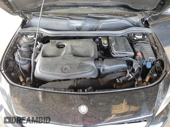 2014 Mercedes-Benz CLA 250 with VIN WDDSJ4EB8EN086634, listed as a Copart auction lot 55623495 with 228,185 mi miles and Salvage title. Bid and sale history available at DreamBid. Image 11.