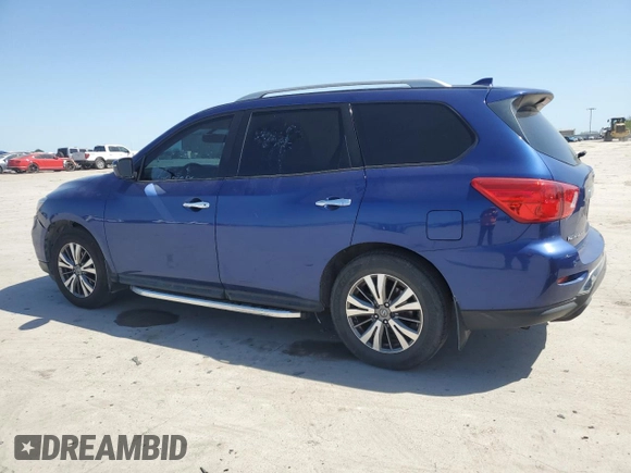 2019 Nissan Pathfinder S with VIN 5N1DR2MN2KC630849, listed as a Copart auction lot 52942745 with 232,431 mi miles and Clean title. Bid and sale history available at DreamBid. Image 2.