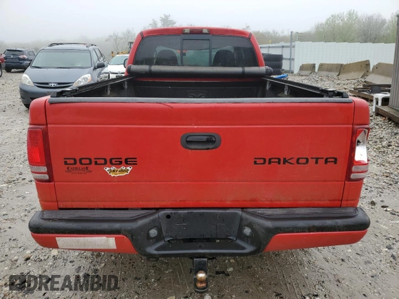 2004 Dodge Dakota Sport with VIN 1D7HG32N14S637326, listed as a Copart auction lot 55896625 with 51,693 mi miles and Clean Title. Bid and sale history available at DreamBid. Image 6.