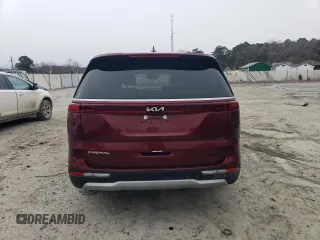 2023 Kia Carnival LX with VIN KNDNB4H36P6254924, listed as a Copart auction lot 45741845 with 47,882 mi miles and Salvage Title. Bid and sale history available at carsss.com. Image 6.