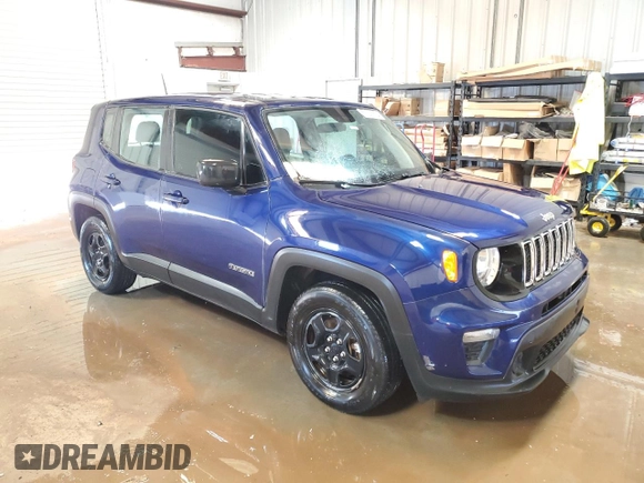 2020 Jeep Renegade Jeepster z VIN ZACNJAAB0LPL03333, wystawiony jako Copart lot #61016634 z przebiegiem 71 984 mil mil oraz Czysty tytuł • Clean title. Historia ofert i sprzedaży dostępna na DreamBid. Obrazek 4.