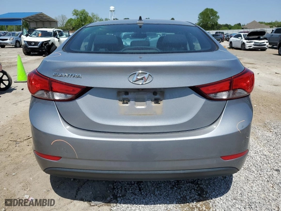 2015 Hyundai Elantra Limited with VIN KMHDH4AE4FU344665, listed as a Copart auction lot 52208525 with 117,873 mi miles and Salvage Title. Bid and sale history available at carsss.com. Image 6.