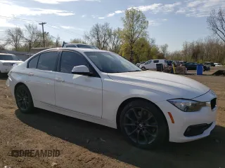 2016 BMW 3 Series 320i xDrive with VIN WBA8E5G51GNT40626, listed as a Copart auction lot 53555795 with 95,446 mi miles and Salvage Title. Bid and sale history available at carsss.com. Image 4.