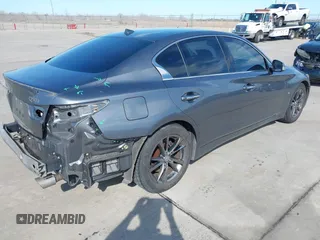 2015 Infiniti Q50 Premium with VIN JN1BV7AP0FM355933, listed as a IAAI auction lot 41684066 with 116,230 mi miles and . Bid and sale history available at DreamBid. Image 4.