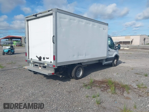 2019 Ford Transit with VIN 1FDBF8ZMXKKA68224, listed as a IAAI auction lot 42621453 with 107,981 mi miles and . Bid and sale history available at DreamBid. Image 4.