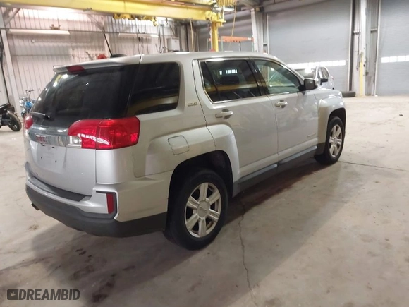 2016 GMC Terrain SLE with VIN 2GKALMEK3G6352864, listed as a IAAI auction lot 42035690 with 171,223 mi miles. Bid and sale history available at carsss.com. Image 4.
