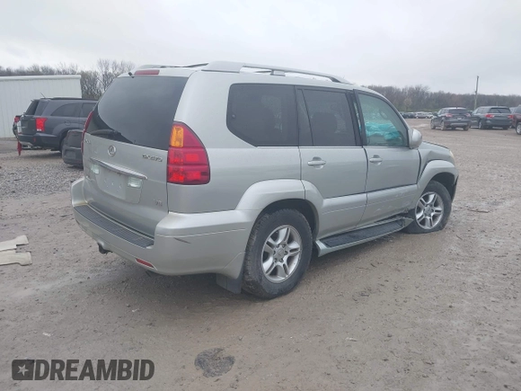 2003 Lexus GX 470 with VIN JTJBT20X030022624, listed as a IAAI auction lot 42001140 with 231,859 mi miles and . Bid and sale history available at carsss.com. Image 4.