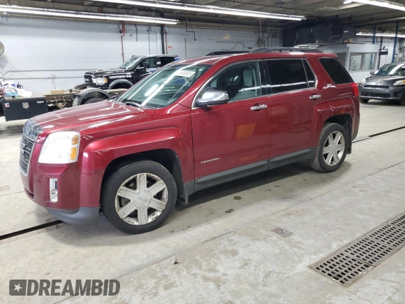 2011 GMC Terrain SLT-2 with VIN 2CTALWECXB6417612, listed as a Copart auction lot 55689595 with 140,264 mi miles and Clean Title. Bid and sale history available at carsss.com. Image 1.