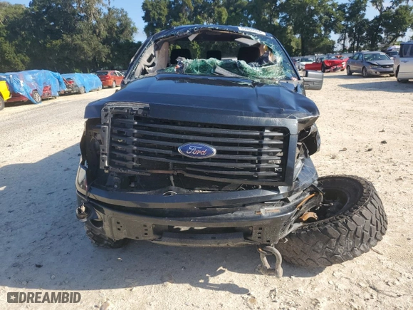 2014 Ford F-150 XL with VIN 1FTMF1EF5EFB25003, listed as a Copart auction lot 69460004 with 162,109 mi miles and Salvage Title. Bid and sale history available at carsss.com. Image 5.