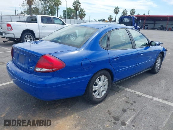 2005 Ford Taurus SEL with VIN 1FAFP56295A232647, listed as a IAAI auction lot 42015113 with 87,793 mi miles and . Bid and sale history available at DreamBid. Image 4.