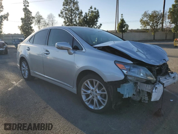 2010 Lexus HS with VIN JTHBB1BA2A2001136, listed as a Copart auction lot 79146324 with 123,623 mi miles and Salvage Title. Bid and sale history available at carsss.com. Image 4.