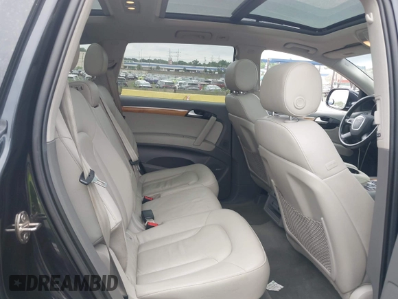 2010 Audi Q7 Premium Plus with VIN WA1LYAFE6AD007439, listed as a IAAI auction lot 42570983 with 96,542 mi miles and . Bid and sale history available at DreamBid. Image 8.