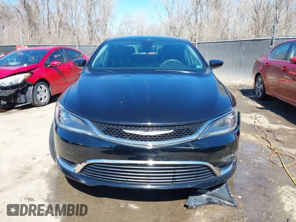 2015 Chrysler 200 Limited with VIN 1C3CCCABXFN662545, listed as a IAAI auction lot 41798590 with 76,766 mi miles. Bid and sale history available at carsss.com. Image 12.