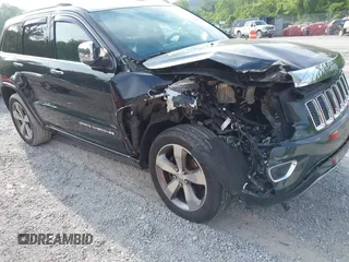 2016 Jeep Grand Cherokee Overland with VIN 1C4RJFCG3GC417699, listed as a IAAI auction lot 42419054 with 109,911 mi miles and . Bid and sale history available at DreamBid. Image 1.