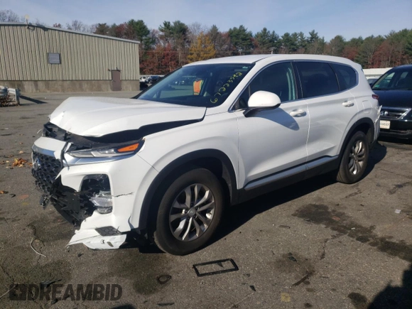 2020 Hyundai Santa Fe SE with VIN 5NMS2CADXLH214245, listed as a Copart auction lot 67223592 with 26,875 mi miles. Bid and sale history available at carsss.com. Image 1.