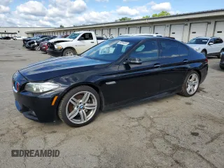 2016 BMW 5 Series 535i z VIN WBA5B1C54GG132111, wystawiony jako Copart lot #56204005 z przebiegiem 133 043 mil mil oraz Szkoda całkowita • Salvage title. Historia ofert i sprzedaży dostępna na DreamBid. Obrazek 1.