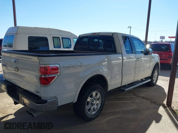 2011 Ford F-150 XL with VIN 1FTFX1EF2BFC71909, listed as a IAAI auction lot 41721865 with 281,683 mi miles. Bid and sale history available at carsss.com. Image 4.