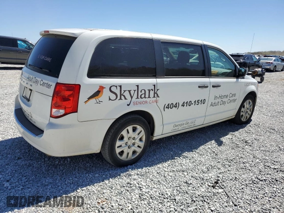 2019 Dodge Grand Caravan SE with VIN 2C4RDGBG0KR528211, listed as a Copart auction lot 48909545 with 68,494 mi miles and Salvage Title. Bid and sale history available at DreamBid. Image 3.