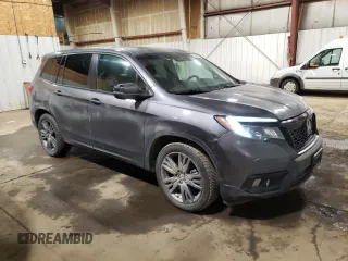 2020 Honda Passport EX-L with VIN 5FNYF7H55LB000561, listed as a Copart auction lot 52014515 with 51,954 mi miles and Clean Title. Bid and sale history available at carsss.com. Image 4.