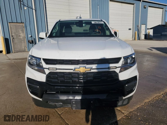 2022 Chevrolet Colorado 2WD LT with VIN 1GCHSCEA2N1220290, listed as a Copart auction lot 87701335 with 20,770 mi miles and Clean Title. Bid and sale history available at carsss.com. Image 5.