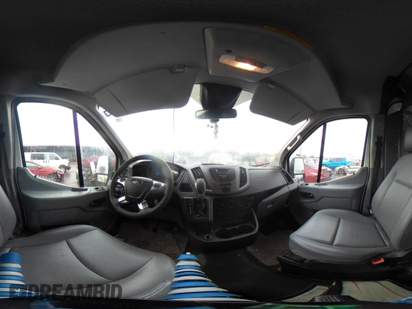2019 Ford Transit with VIN 1FTYE1CM0KKB38525, listed as a IAAI auction lot 41940711 with 224,576 mi miles and . Bid and sale history available at DreamBid. Image 18.