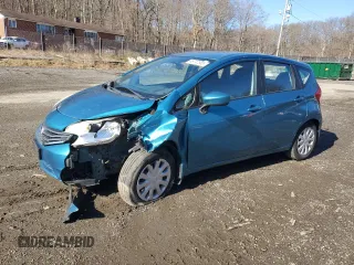 2015 Nissan Note SV with VIN 3N1CE2CP5FL395021, listed as a Copart auction lot 46747585 with 115,388 mi miles and Salvage Title. Bid and sale history available at DreamBid. Image 1.