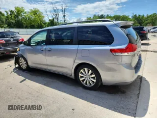 2011 Toyota Sienna XLE AAS with VIN 5TDYK3DC6BS024449, listed as a Copart auction lot 62478785 with 215,477 mi miles and Non repairable. Bid and sale history available at DreamBid. Image 2.