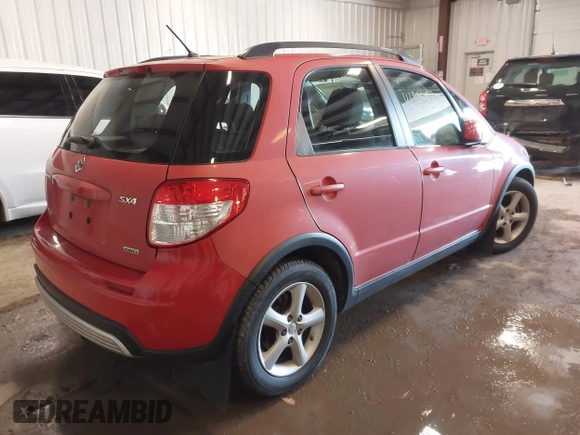2007 Suzuki SX4 with VIN JS2YB413375110430, listed as a IAAI auction lot 41584812 with 78,505 mi miles. Bid and sale history available at carsss.com. Image 4.
